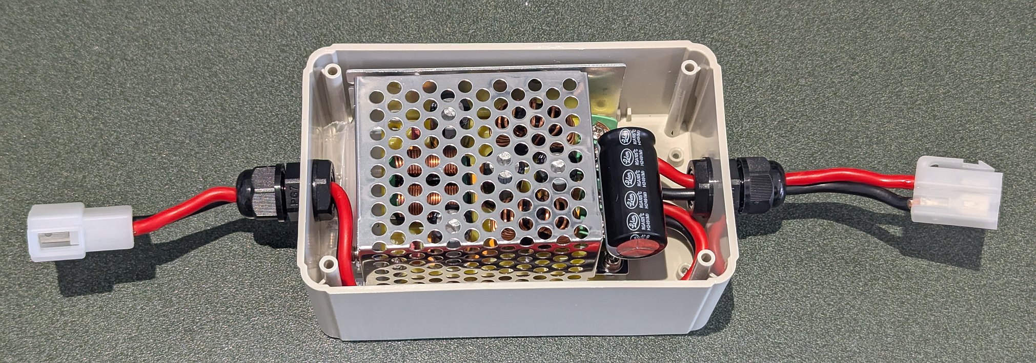 Filter Completed with Capacitor