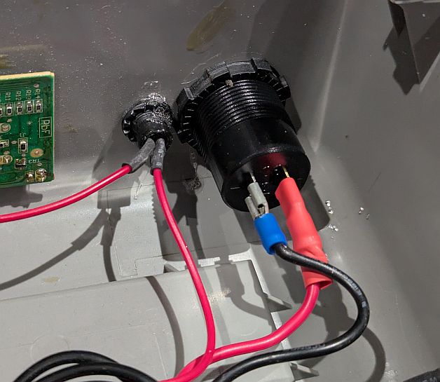 USB Socket Installed